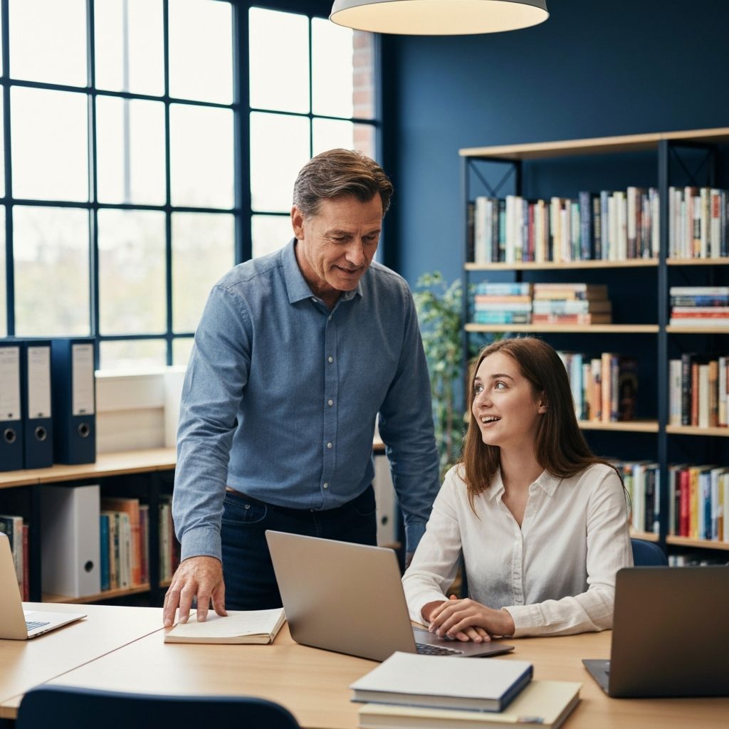 Expert mentorship in action